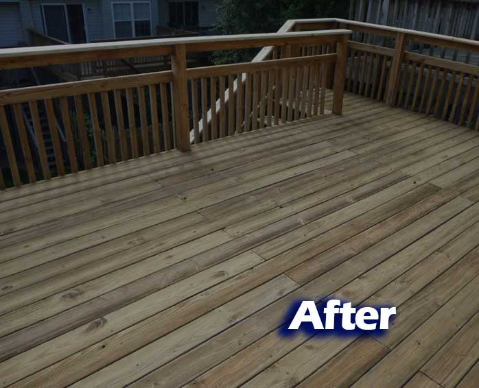 Wood Deck Before