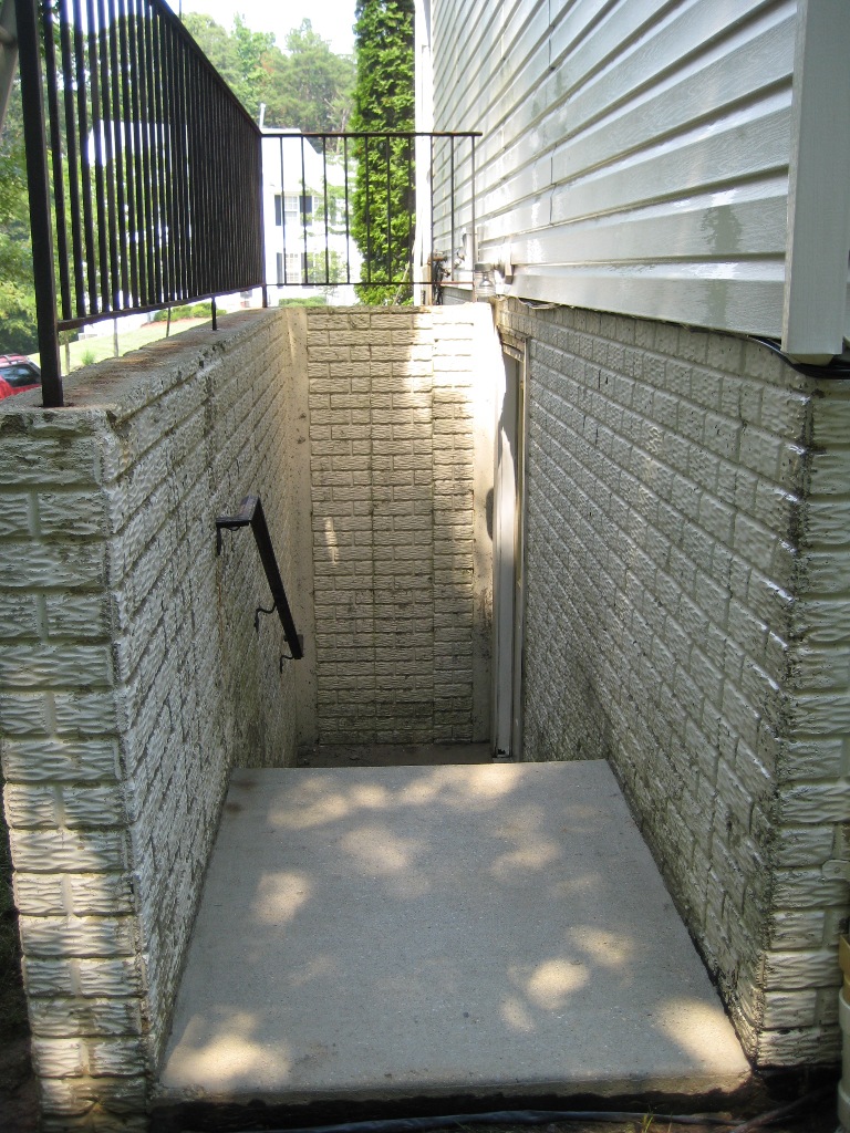 Basement Stairwell After